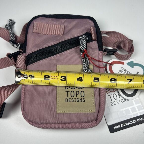Topo Designs Mini Shoulder Bag ROSE New With Tags - Picture 8 of 10